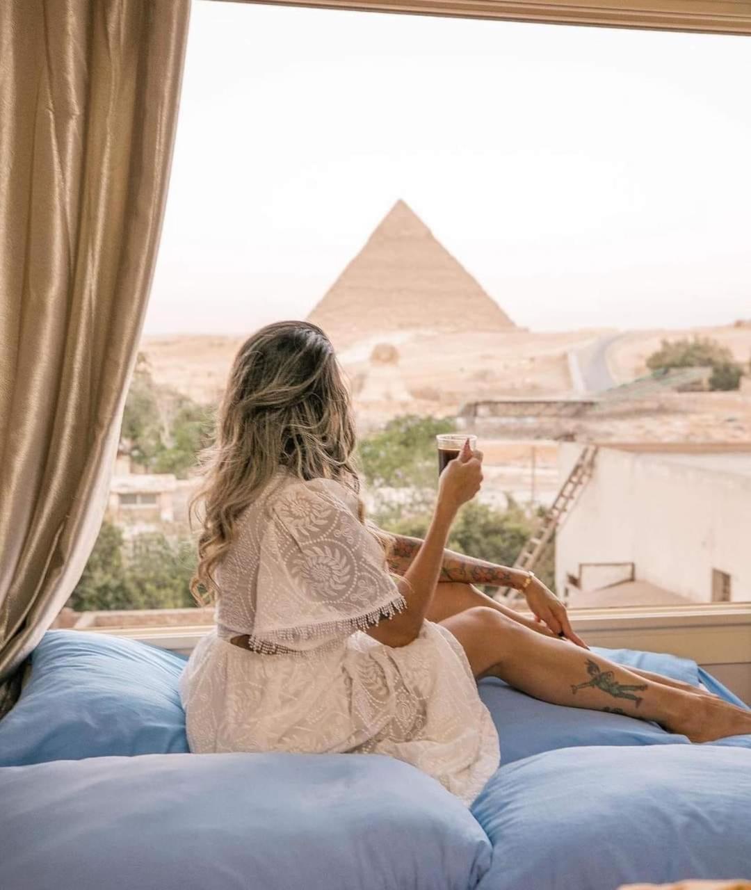 Royal Crown Hotel Giza Pyramids View Kafret el-Gabal Eksteriør bilde